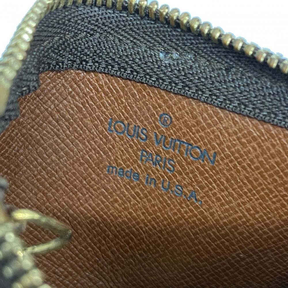 Louis Vuitton Monogram Pochette Clé M62650 Brown Wallet/Coin Case for Men and... - Picture 4 of 8